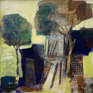Trees Along the Fence